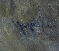 Neogrády jelzéssel: Erdőrészlet. Olaj, vászon, keretben, 58×80 cm