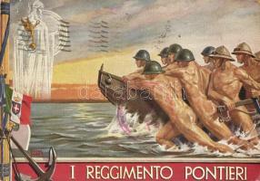 I Reggimento Pontieri. La Gloria Arride SullAltra Sponda / WWII Italian Army pontooner regiment s: Giuseppe Bartoli (EB)