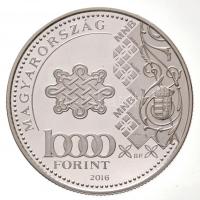2016. 10.000Ft Ag "Hetvenéves a forint" T:PP