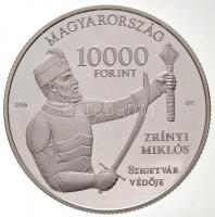 2016. 10.000Ft Ag "Szigetvári vár / Zrínyi Miklós" T:PP