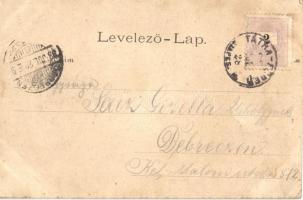 1989 Tátra, Magas Tátra; Schleiserhaus, Felker-See / Sziléziai ház a Felkai tónál, menedékház / rest...