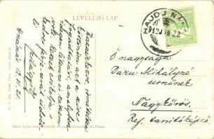 Hajdúnánás, Bocskay tér, városháza, Payer Géza üzlete. W.L. Bp. 2136. Szűcs Lajos kiadása (EK)