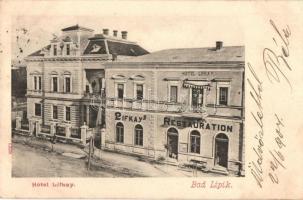 Lipik, Bad Lipik; Lifkay szálloda és étterem / hotel and restaurant