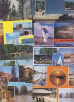 107db Balatoni és Hévizi képeslap az 50-es évekből