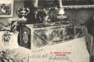 1906 Kassa, Kosice; II. Rákóczi Ferenc koporsója / coffin of Francis II Rákóczi, funeral (EK)