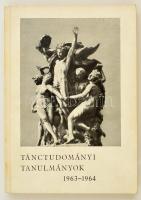 Dienes Gedeon (szerk.): Tánctudományi tanulmányok 1963-64. Bp., 1964, Magyar Táncművészetek Bizottsága. Kiadói papírkötés, képekkel illusztrált, kihajtható melléklettel, jó állapotban.