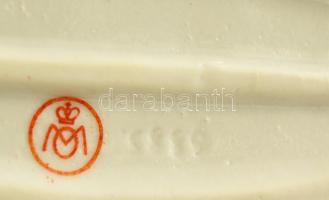 Metzler & Ortloff kiscsibék és a trombitáló kislány, kézzel festett, jelzett, hibátlan, m:8 cm, ...