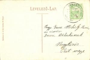 Aknaszlatina, Slatinské Doly, Solotvyno; Főbányahivatal, római katolikus templom / church, mine offi...