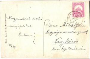 Mosonszentjános, Frank Henrik fiai gyára és Ámon Henrik üzlete. Ámon Adolf kiadása  (EK)