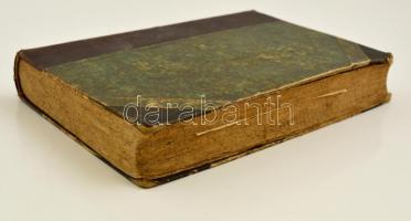 Holub-Köpesdi: Latin-Magyar kéziszótár. Bp., 1882. Lauffer Vilmos. Korabeli félvászon kötésben