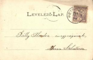 Petrozsény, Petrosani, Szurduk; Gerbert Villa. Joánovits és Sternád kiadása / villa (EK)