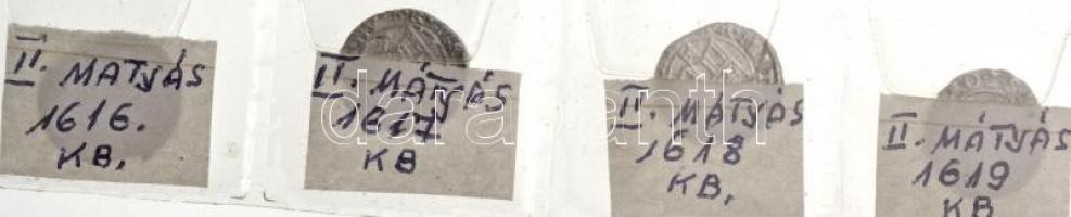 1616KB-1619KB Denár Ag "II. Mátyás" (4xklf) T:2,2-
Hungary 1616KB-1619KB Denar Ag "M...