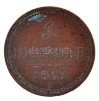 Ausztria 1851A 1kr Cu T:2,2- korrózió
Austria 1851A 1 Kreuzer Cu C:XF,VF corrosion