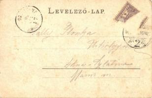 Debrecen, Kossuth utca és Piac utca, hirdetőoszlop, Tóth Gyula és Ifj. Pájer üzlete. László Albert k...