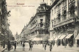 Budapest V. Kossuth Lajos utca, drogéria, Haas Fülöp és Weiss üzlete