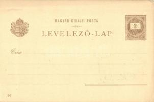 26 db 1900 előtti Ezredéves Kiállítás művészlap barna 2 Kr Ga. díjjegyes lapok jó minőségben / 26 pr...