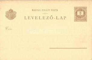 26 db 1900 előtti Ezredéves Kiállítás művészlap barna 2 Kr Ga. díjjegyes lapok jó minőségben / 26 pr...