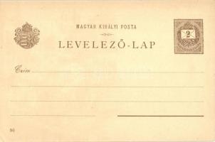 26 db 1900 előtti Ezredéves Kiállítás művészlap barna 2 Kr Ga. díjjegyes lapok jó minőségben / 26 pr...