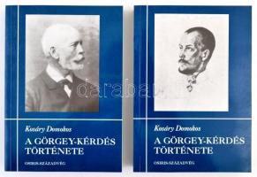 Kosáry Domokos: A Görgey-kérdés története I-II. Bp., 1994, Osiris. Kiadói papírkötés, jó állapotban.