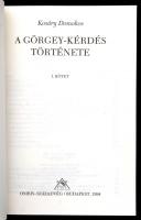 Kosáry Domokos: A Görgey-kérdés története I-II. Bp., 1994, Osiris. Kiadói papírkötés, jó állapotban