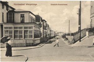 Wangerooge, Nordseebad; Elisabeth-Annenstrasse / street view