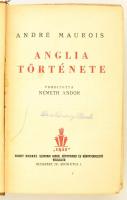 Maurois, André: Anglia története I.-II.
Fordította: Németh Andor. Bp., é.n..Írás. 707 p. Kiadói fél...