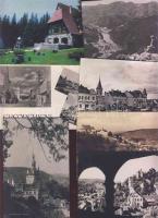 7db segesvári és gyergyószentmiklósi román képeslap a 60-as évekből