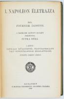 Fournier Ágoston: Napoleon életrajza I-III. Bp., 1916.
Magyar Tudományos Akadémia, Aranyozott egész...