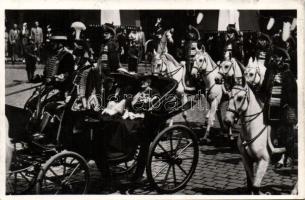 III Viktor Emánuel olasz király és etióp császár látogatása Bpesten 1937 V 19-23