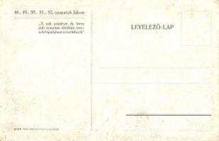 Ják, 49., 50., 512 és 52. cserkészcsapatok fogadalom tétele a templomban / Hungarian scouts' oa...