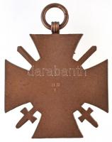 Német Harmadik Birodalom 1934. "Első Világháborús Érdemkereszt 1914-1918" kitüntetés mells...