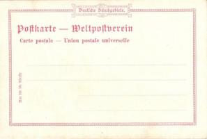 General Major Eduard von Liebert. Gruss aus / Deutschen Kolonialhauses No. 34