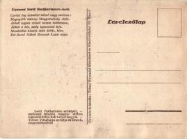 Lord Rothermere összes lapja reklámlap. Tolnai Világlapja kiadása / Hungarian irredenta (kis szakadá...