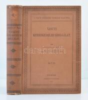 Méhely Pál: Vasúti kereskedelmi szolgálat. Bp., 1893, szerzői. Vászonkötésben, jó állapotban.