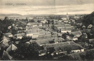 Gömörrákos, Rákos; látkép templommal / panorama view with church