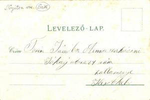 Csejte, Cachtice; Hrad Báthorovcov / Schloss Ruine / várrom, Báthory Erzsébet, utcakép, Fő tér, temp...