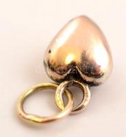 Arany (Au.) 14 K medál, türkiz kővel, jelzés nélkül, bruttó:0,3 g