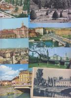 24db Nagyváradi romén képeslap 60-as évek