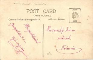 1925 Budapest, Ludovika katonai futballcsapat / Hungarian football team of soldiers in the barracks....