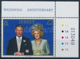 Évforduló ívsarki bélyeg, Anniversary corner stamp