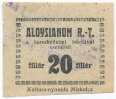 Miskolc(?) DN 20f Aloysianum RT T:II
