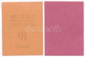 Nagyszalonta ~1920. 10 bani + 25 bani "Szalontai Lapok" utalvány T:I-