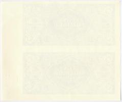 1946. 1.000.000.000BP hátoldali fázisnyomata egybefüggő 2-es ívben, "M.N.B." szárazpecsétt...