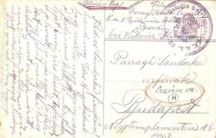 Vukovár, Franje Josipa ulica / Franz Josef Gasse / street view with the shops of Leopold H. Freund a...