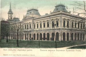 Óbecse, Stari Becej; Báró Jóvits-féle alapítványi palota / palace (EK)