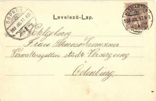 Kismarton, Eisenstadt; Városház a Fő utcában / town hall, main square