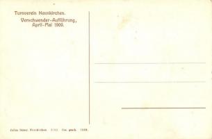 1909 Neunkirchen, Turnverein, Verschwender-Aufführung