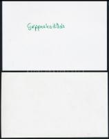 5 db katonai fotó, nagyrészt modern reprodukció, egy részük feliratozva, különböző méretben