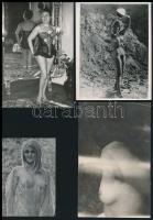 10 db erotikus fotó, különböző méretben