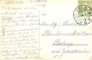 Győr, Nádorváros; vasúti átkelő híd vágányokkal (EK)